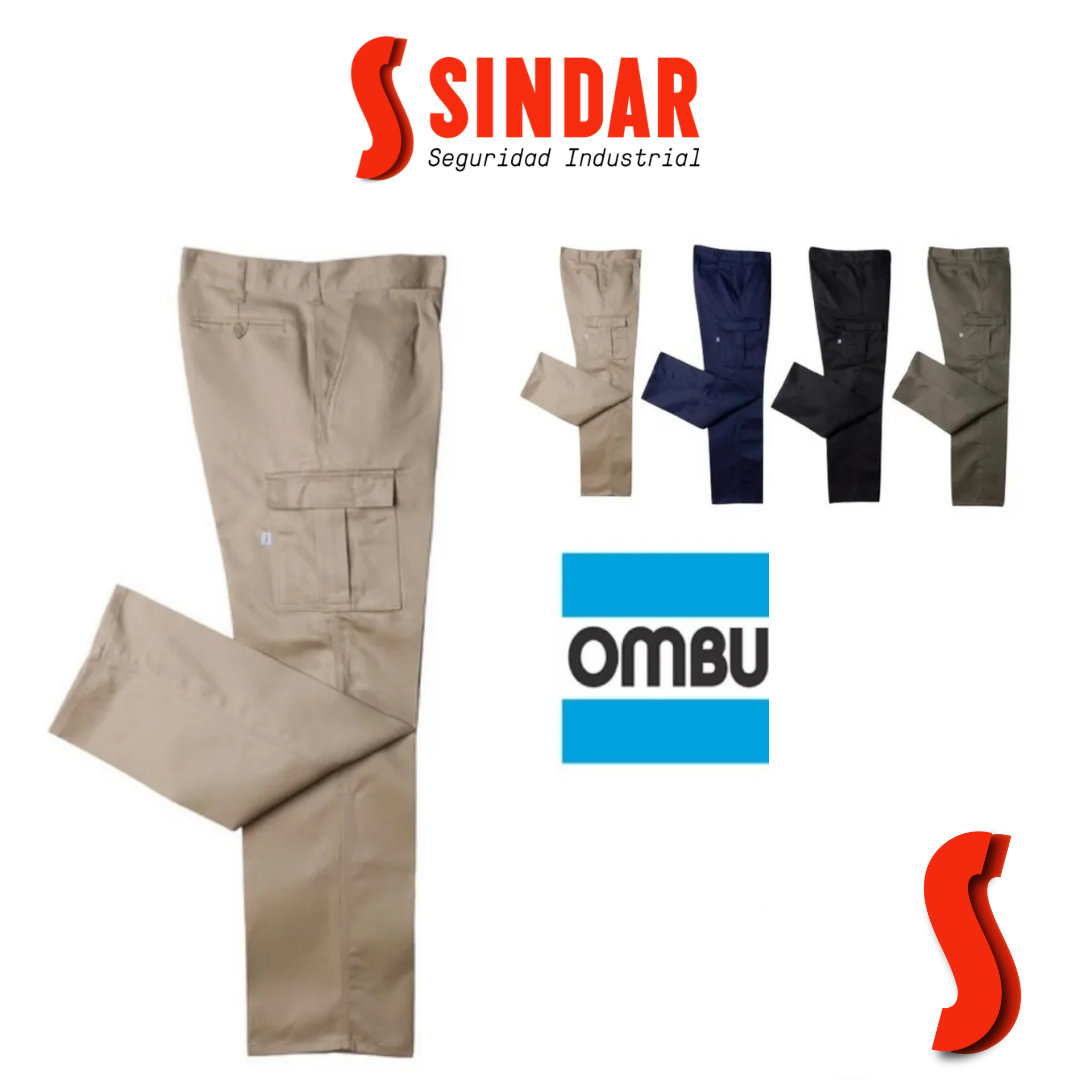 PANTALON DE TRABAJO GRAFA 70 NARANJA T.ESPECIAL - Sindar